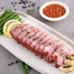 황토가마 참나무 장작 훈제오리 훈제삼겹살 : 다농이네