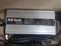 올텍 무소음 디지털 자동충전기 24V 8A ATC-2408N 전동휠체어 비상발전기 사용 : 우리건설기계