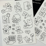 [수키도키] 모노 간절한 기다림 스티커 (on) : with 플레이