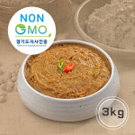[무료배송]NON-GMO 전통된장 3kg 국산콩 재래식 시골된장 - 순창 궁중음식본가 : 순창궁중음식본가