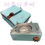 코베아 엑스원 미니스토브 캠핑가스버너 (오리지널 캐리어포함) 야외버너 1구 휴대용가스렌지 : 러블리루비