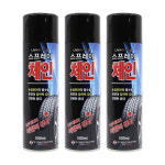 워시앤케어 고성능 타이어 강화 리빙 스프레이체인3P 1500ml 3개1세트 : 워시앤케어