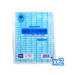 검진용 위생방수지 대신 애프론 시트페이퍼 커버용 47cmx36cm x 2팩 : 메디박스