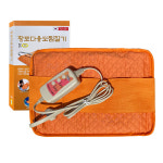 스템코리아 황토 온열 찜질기 MPD-2535 다용도 어깨 허리 다리 맥반석 찜질 방석 : 마이웰샵