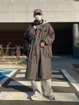 m65 롱 트렌치 피시테일 야상 : 단 스튜디오