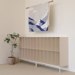 뉴스틸 책장 아이보리 : SATURDAY