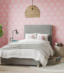 캔디북 핑크하트 수입벽지 인테리어 : 비비통