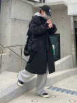 m65 롱 트렌치 피시테일 야상 : 단 스튜디오