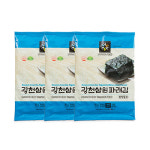 광천삼원맛김 파래김 전장김 20g x 3봉 : 푸드11