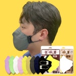 [100% 전액 환불 보장] 크린테크 SOS이어밴드 체인지시리즈2 (이어밴드 1매입+새부리형 컬러 마스크 9매입 SET) : 지에이헬스케어