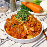 [정성 닭갈비1kg]/100% 국내산 닭고기/어깨살과 안심으로 만든 닭갈비 : 정성예찬