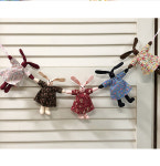 퀼트패키지 소품 토끼 리스  반제품 퀼트 프랑스자수 : 토이앤스티치