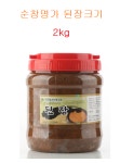 강천음용온천수로만든재래 된장 2kg : 순창명가전통식품