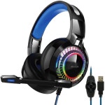 아이리버 IGH-A60 7.1CH 게이밍 헤드셋 PC 컴퓨터 게이머 음성 RGB LED : 컴길