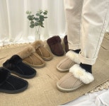 [모브딜라잇shoe] 스웨이드 퍼트리밍 퍼 블로퍼 (4color) h8905 : 모브딜라잇