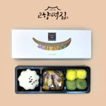 고향떡집 3구 답례 세트(술떡+영양찰떡+경단) : 수유고향떡집