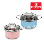 이태리로시 캔디 IH 스텐냄비 2종(18편수+20양수) : 자유생활 스토어