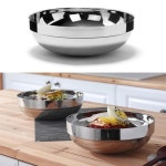 위생 스텐 면 그릇 냉면 국 탕 비빔밥 대접 19.5cm _N : 생활용품 1번가