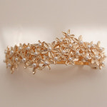 제이로렌 플라워 진주 골드 헤어자동핀 H0657_1 : 제이로렌