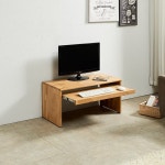 고급 원목 엘다 우드 데스크 작은 테이블 공부방 좁은 집 앉은 뱅이 원룸 PC 게이밍 낮은 나무 목재 미니 1인용 선반 좌식 컴퓨터 책상 600 800... 