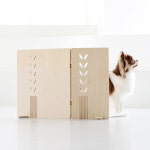 아비오 미니 원목 파티션 애견 고양이 강아지 가림막 : 투플레이스