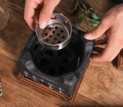 미니 고기화로 심야식당 홈술 혼밥 그릴 꼬치 여행기분 : 파이브러리