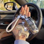 포르쉐 키케이스 차키커버 파나메라 마칸 911 718 카이엔 커버 타이칸 버클 프리미엄 : 다담mall