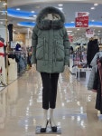 BOWHC4030 베라뜨리체 여성복  미씨 마담  폭스 퍼 후드 구스 패딩 거위털 하프 점퍼 : 세이브존 상동 베아뜨리체