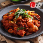 [어닭오닭] 간편한 야채포함 밀키트 춘천 양념 닭갈비 2인분 : 어닭오닭