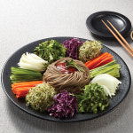 봉평촌 국내산 메밀로 만든 면 냉모밀 소바 메밀막국수(중면)1.2kg 2개 : 봉평촌