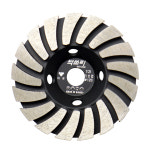 다몬 터보컵 100mm 120방 그라인더용 콘크리트 평탄 : 상명툴