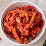 국산 무말랭이무침 500g : 사계절반찬