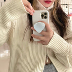 캐릭터 디자인 거치대 스마트 그립톡 펀치폰 에어백 쿨러녀 쿠션링 촬영대 : 셀렉터