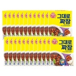 그대로짜장 200G 24개 : 누비마켓