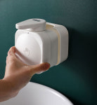 DND마켓 손세정제 디스펜서 가정용 부착패드 액체비누 거품  케이스 펌핑식 용기 : DND 마켓