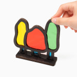 맘이샵 썬캐쳐 만들기 셀로판지 놀이 만들기세트 크리스마스 꽃 나무 : 맘이샵