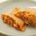 [창화당] 납작 김치 왕군만두 500g x 1팩 겉바속촉 군만두 : 창화당