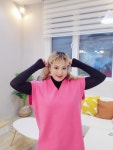 울 브이넥 오버핏 조끼 : 세상의 모든 빈칸