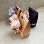 빼빼로데이 수능 합격 미니 꽃다발 드라이플라워 선물 목화 핑크 수국 프리저브드 미스티블루 : 에버블룸