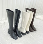 [모브딜라잇shoe] 베이직 스퀘어 롱부츠 (3color) g1028 : 모브딜라잇