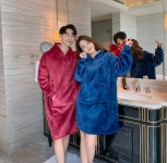 잠옷담요 극세사원피스잠옷 빅사이즈수면 입는 잠옷 : 드림어게인