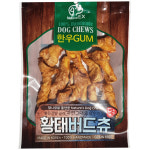 네츄럴EX 한우껌말이 버드츄 황태, 95g, 1개 : 바른펫