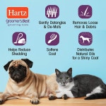 HARTZ Groomers 하츠그루머 스몰(S) 강아지,고양이 슬리커 브러쉬 : 미니테일즈