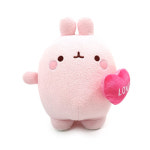 몰랑이 피우피우 납작 핑크 인형 25cm 애착 토끼 동물 : 다온코리아