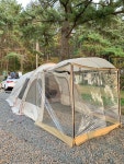 유림텐트 우레탄창 코베아 몬타나 쉘터 투명 방수 완제품 거치형 지퍼 주문제작가능 : YULIM TENT