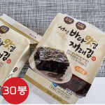 서천바다맛김 식탁김 재래김  조미김 구이김 3호 (15g x 30봉) 8절30매 : 서천바다맛김