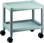 대경전자 웨건 운반차 무빙카트 PVC드레싱카 2단 카트 병원 한의원 요양원 100 고정형 : 으뜸 헬스케어