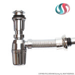 벽면용 자동폽업세트 세면대 팝업 부속 부품 세면기 트랩 : 모아실업