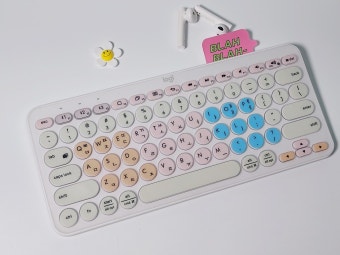 미리스 로지텍 k380 ｓ키스킨 투명 키스킨 : 미리미리샵