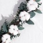 목화솜 유카립투스 DIY 가랜드 조화 : 감성소품 둔떼